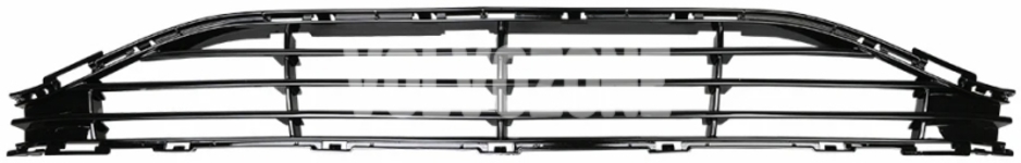 Radiator grill lower matt P1 V40 II for standard bumper, without holes for parking sensors