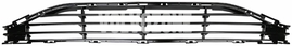 Radiator grill lower matt P1 V40 II for standard bumper, without holes for parking sensors
