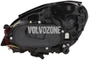 Headlight right xenon P3 (-2013) S60 II/V60 D3S with Active Bending Lights (ABL)