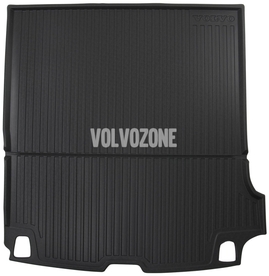 Carbo rubber carpet SPA V90 II(XC) - off black (OEM)