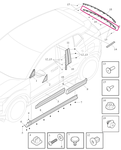 TRIM MOULDING Volvo 80001882