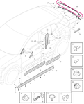 TRIM MOULDING Volvo 80001883