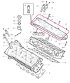 Valve cover gasket rear / right 4.4 V8 P2 XC90/P3 S80 II