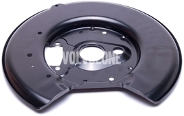 Rear brake disc protecting plate right P80 C70/S70/V70 without AWD