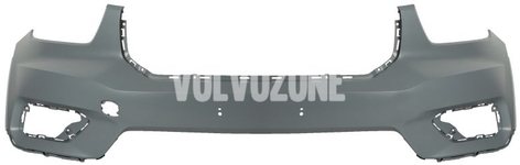 Front bumper cover CMA (-2022) XC40 without holes for washers, without holes for parking sensors