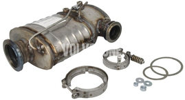 Diesel particulate filter (DPF)/catalytic converter 5 cylinder engines D3/D4/2.4D/D5 (2011-) FWD P1 P3